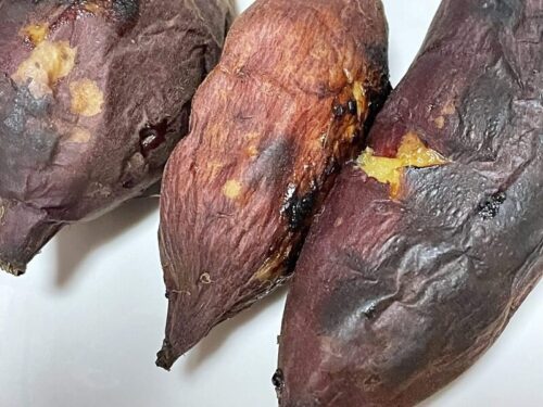 お家で焼いた焼き芋