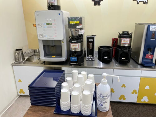 無料コーヒー提供場所